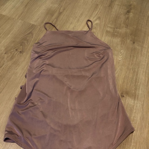 Lulus Open Back Bodysuit - Picture 2 of 7